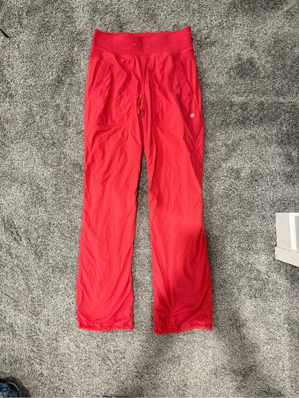 lululemon athletica Dance Studio MR Lined Pant in Glaze Pink